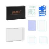 Set 2 bộ kính cường lực GoPro 9, 10,11, 12 (màn hình trước sau và ống kính)