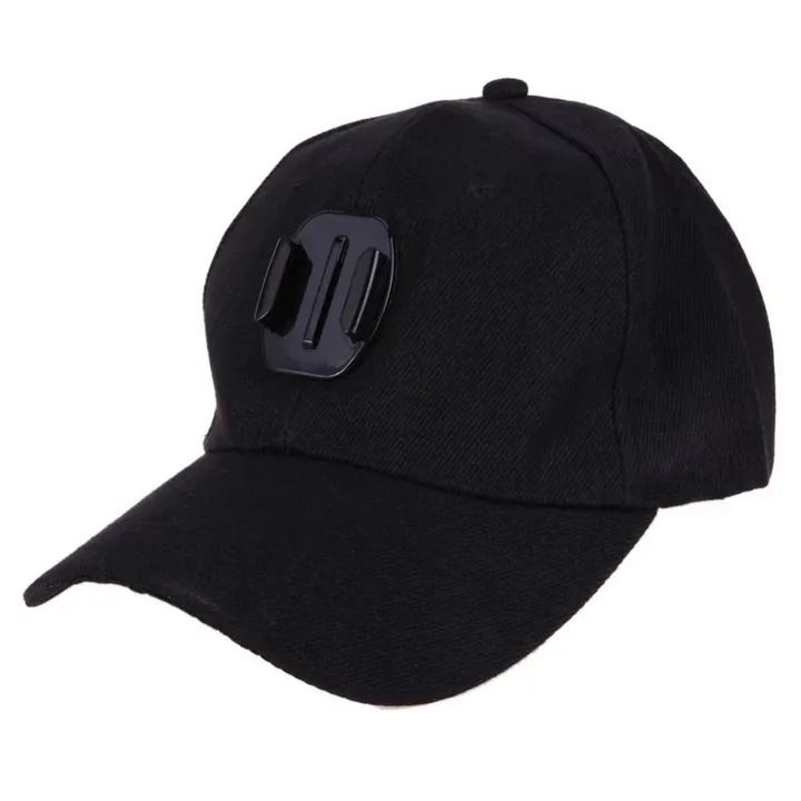 Nón lưỡi trai vải có đế gắn Camera GoPro, SJCAM