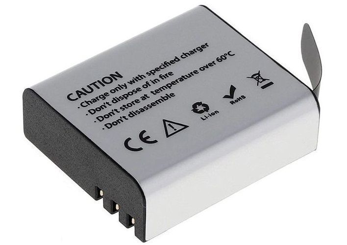 Pin 1350mAh Cho Camera Hành Trình SJCAM SJ4000, Eken: H9R/H9/H8R/H8/V8S/H6S/V9S, Soocoo:F60C/C30/C60