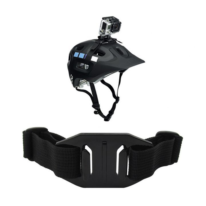 Dây Giá Đỡ Cho Camera Hành Trình GoPro/Osmo Action/SJCAM/Yi Xiaomi gắn nón bảo hiểm xe đạp, nón POC