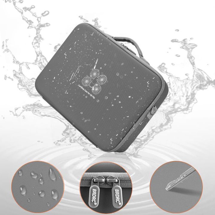 Túi đeo chống nước cho flycam DJI Flip bản combo có điều khiển và nhiều pin