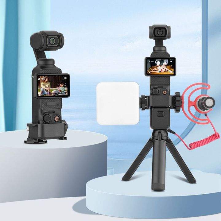 Bộ phụ kiện mở rộng chuyển đổi, hỗ trợ DJI Pocket 3 gắn lên nhiều thiết bị