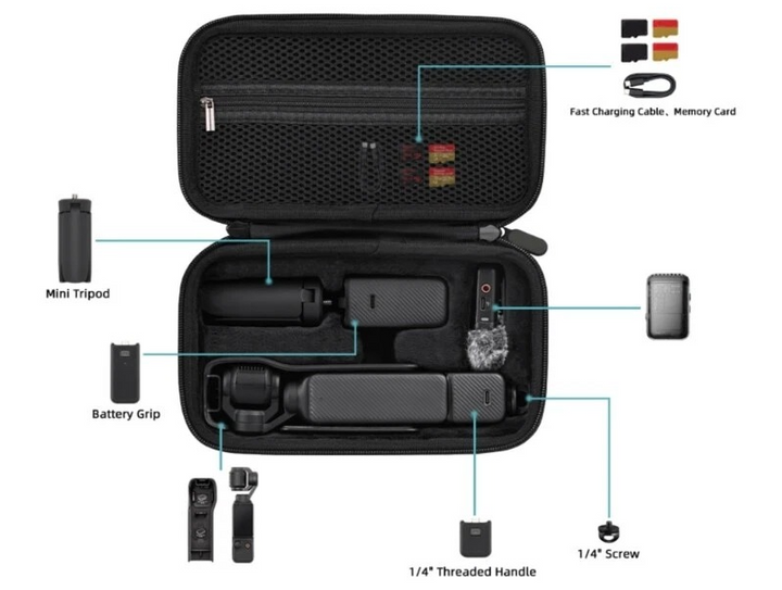 Hộp đựng DJI Osmo Pocket 3 Combo BRDRC