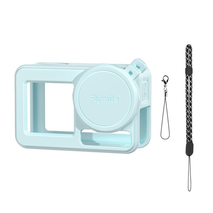 Vỏ silicon bảo vệ DJI Action 5 Pro tránh rơi rớt, trầy xước ống kinh