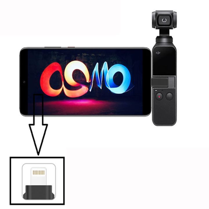 Phụ kiện kết nối nhanh cổng Lightning với máy quay cầm tay DJI Pocket 3
