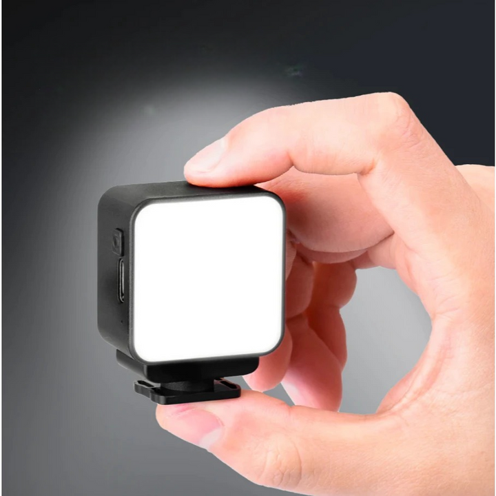 Phụ kiện đèn chiếu trợ sáng mini kèm nam châm từ tính Flymile cho DJI Pocket 3; DJI Osmo Action