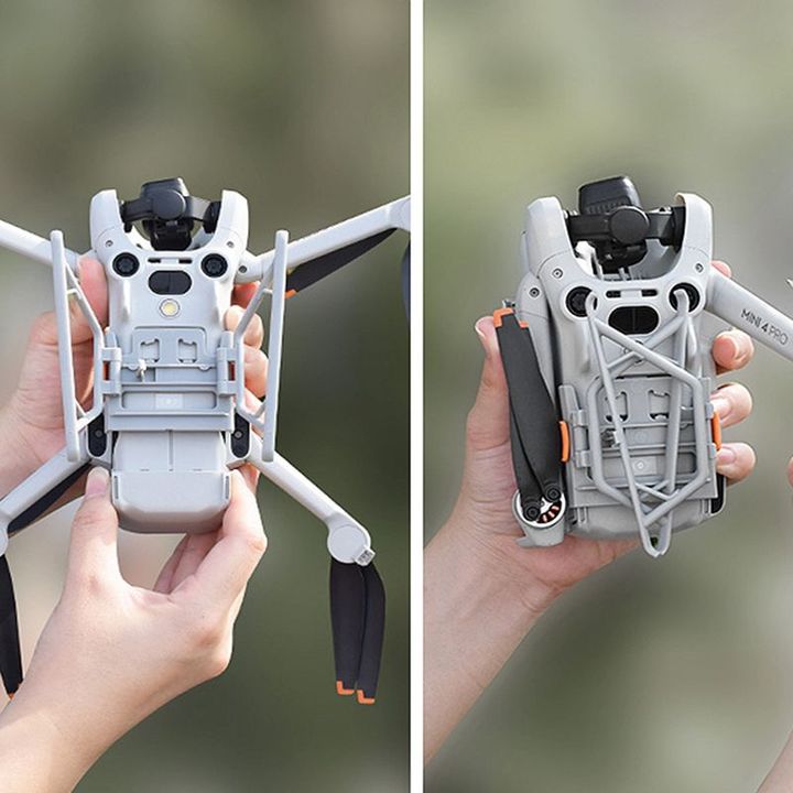 Chân đáp, càng đáp tăng chiều cao cho flycam DJI Mini 4 Pro tránh đáp vào cỏ, sỏi đá