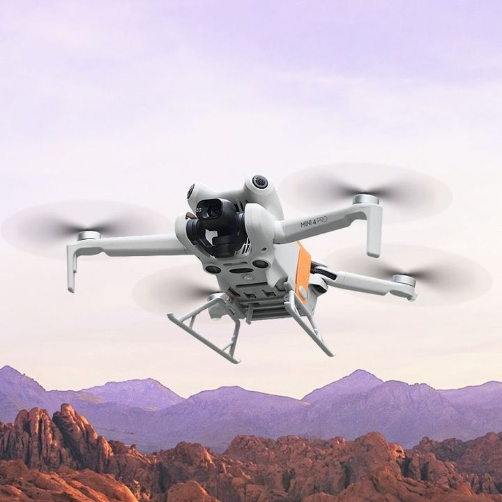 Chân đáp, càng đáp tăng chiều cao cho flycam DJI Mini 4 pro tránh đáp vào cỏ, sỏi đá