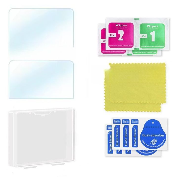 Set 2 kính cường lực trong suốt bảo vệ màn hình dành cho Camera DJI Osmo 360