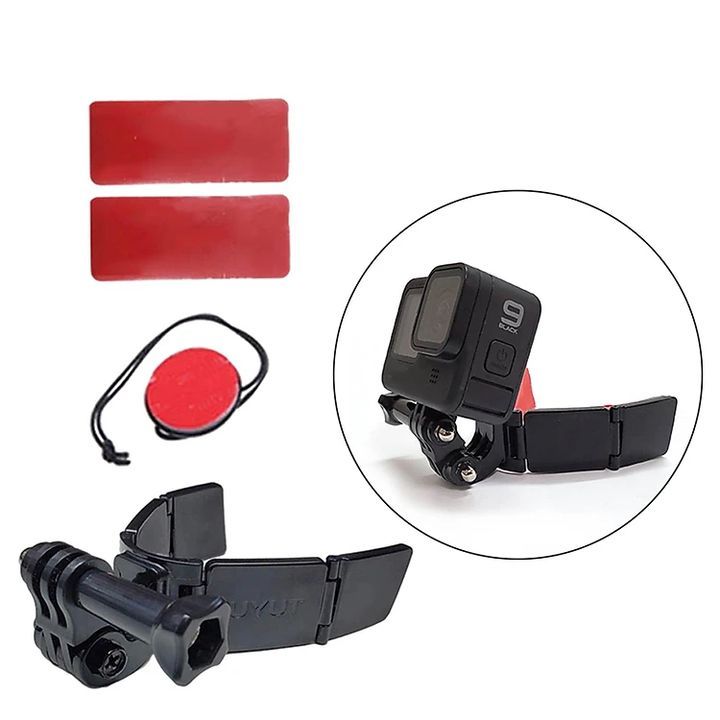 Bộ Phụ Kiện Mũ Bảo Hiểm Full Face Giá đỡ Cho Action Camera GoPro/SJCAM/DJI Osmo Action và Điện Thoại