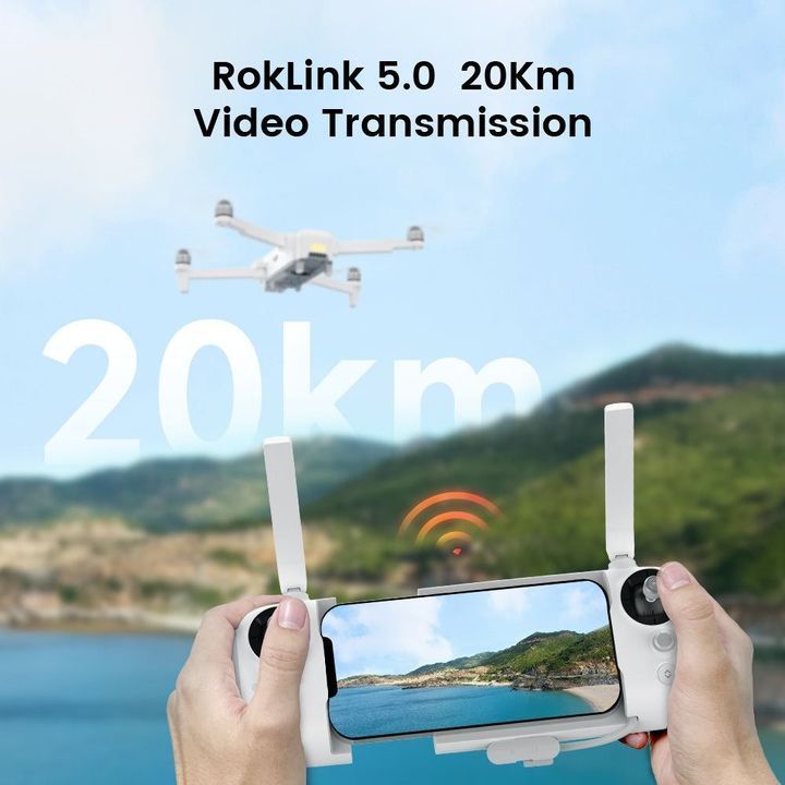 Flycam Fimi X8 Tele MAX 2025 bản đơn có loa đàm thoại, camera 4K60fps, Zoom 30X, Hỗ trợ bay 4G