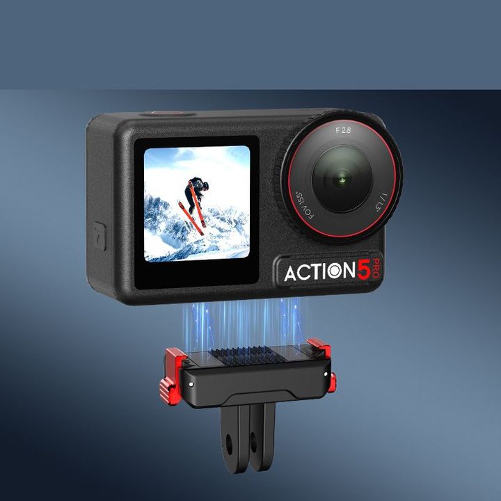 Đế mở rộng từ tính tháo nắp nhanh cho DJI Osmo Action 3,4, 5 Pro