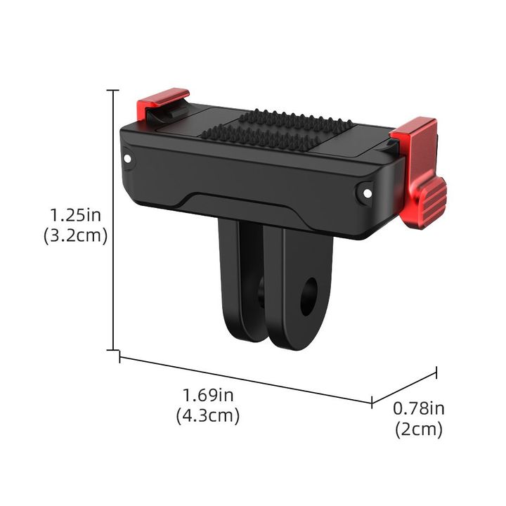 Đế mở rộng từ tính tháo nắp nhanh cho DJI Osmo Action 3,4, 5 Pro