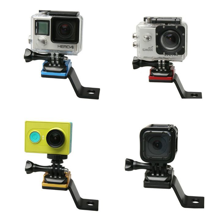 Giá đỡ Camera Hành Trình Hợp Kim Nhôm Cho Gopro/SJCam/Yi Xiaomi/Osmo Action Gắn Chân Gương Chiếu Hậu